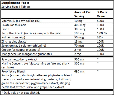 Hair Nutrients 90 Day Supply