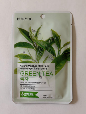 EUNYUL Green Tea mask 1 sheet