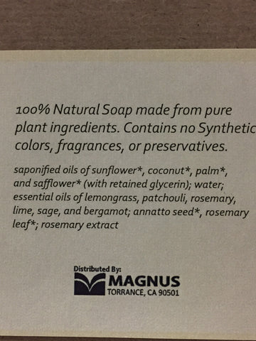 Magnus Organic Herbal Soap